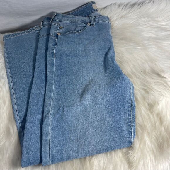Liverpool Jeans High Rise Skinny Halo Ultra Light Wash Jeans Sz 8/29